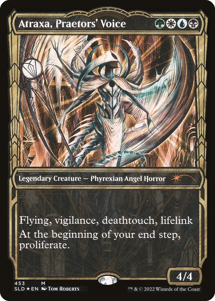 Atraxa, Praetors' Voice