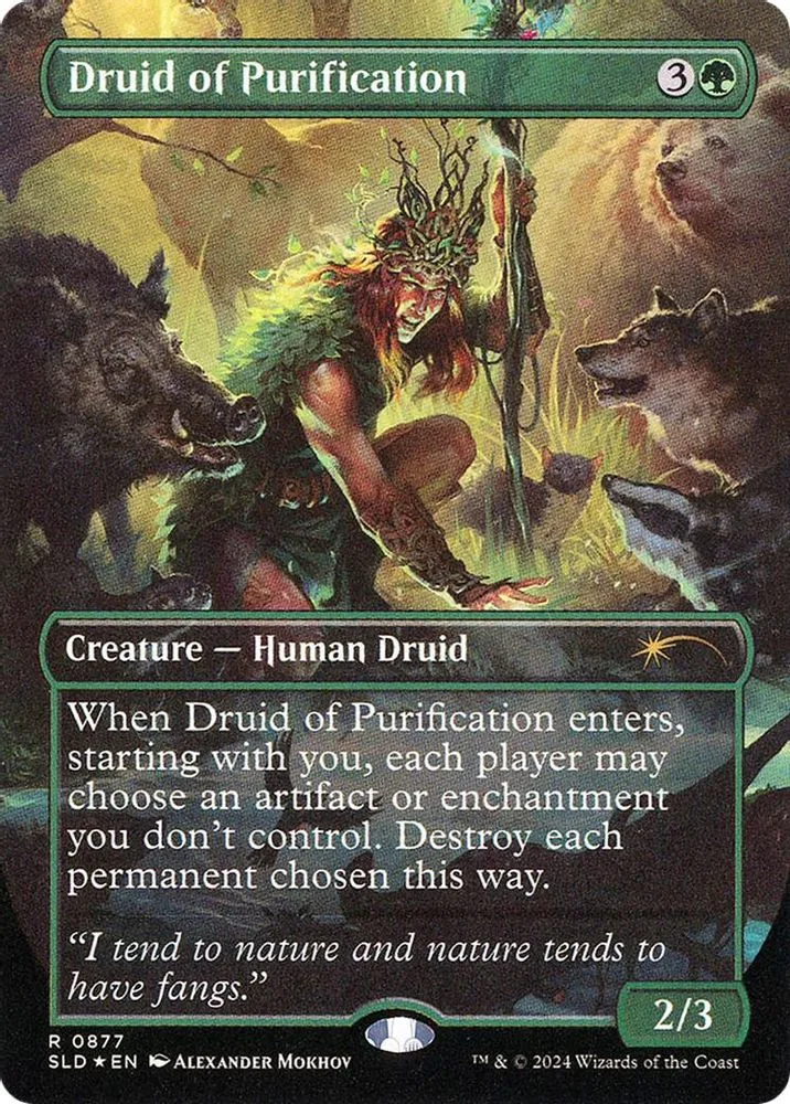 Druid of Purification (Rainbow Foil)