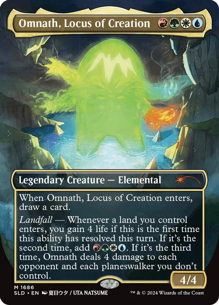 Omnath, Locus of Creation (Rainbow Foil)
