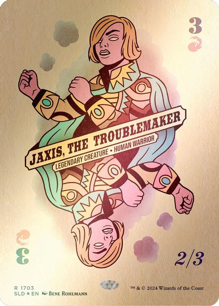 Jaxis, the Troublemaker (Rainbow Foil)
