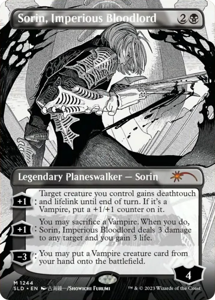 Sorin, Imperious Bloodlord (Borderless)