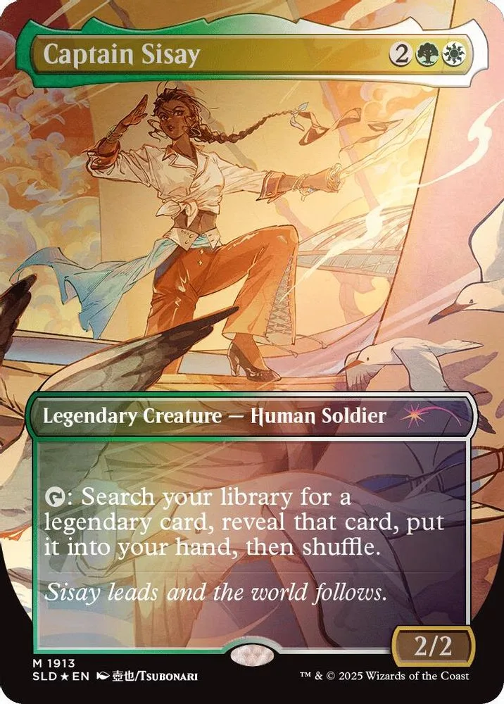 Captain Sisay (Rainbow Foil)