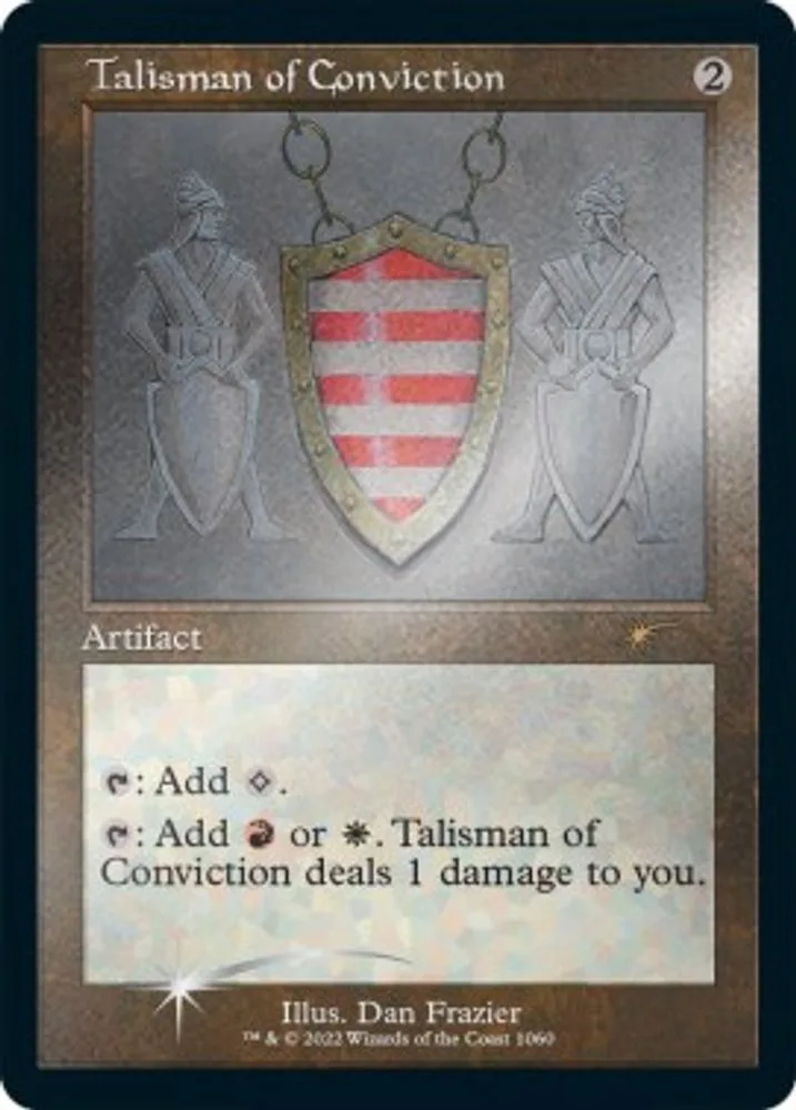 Talisman of Conviction (Retro Frame · Foil Etched)