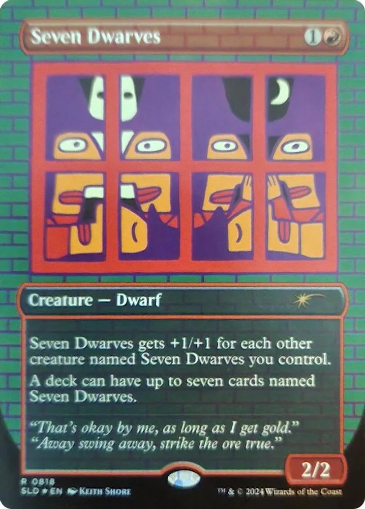 Seven Dwarves (Rainbow Foil)
