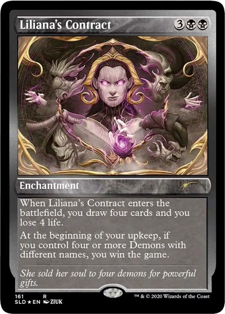 Liliana's Contract (Foil Etched)