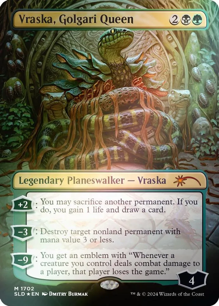 Vraska, Golgari Queen (Rainbow Foil)