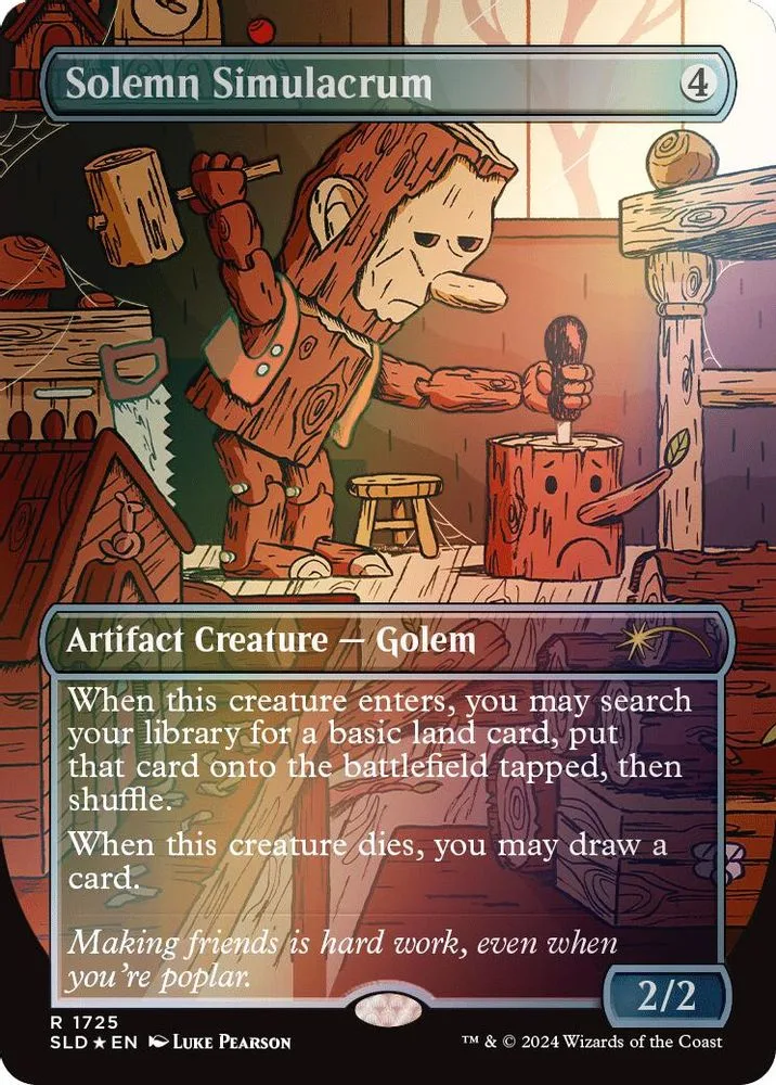 Solemn Simulacrum (Rainbow Foil)