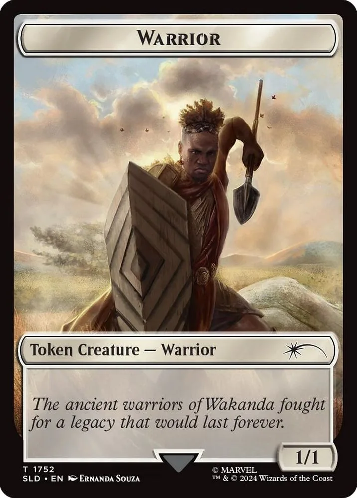 Warrior Token (Rainbow Foil)