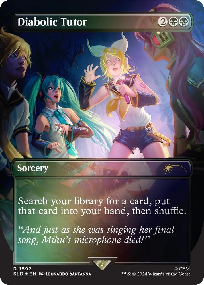 Diabolic Tutor (Rainbow Foil)