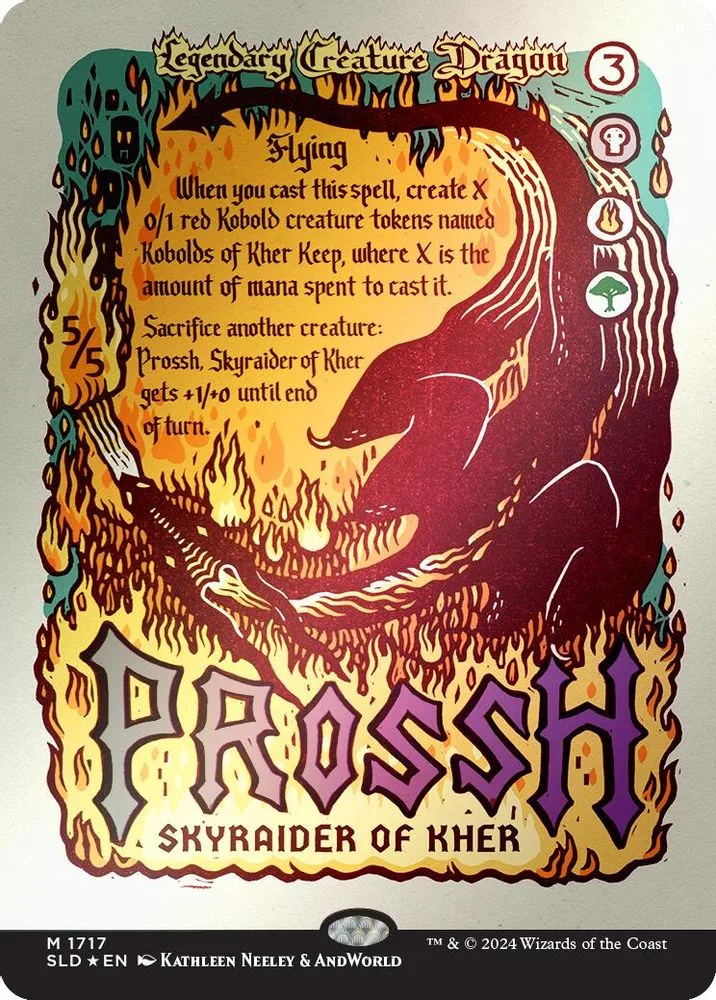 Prossh, Skyraider of Kher (Rainbow Foil)