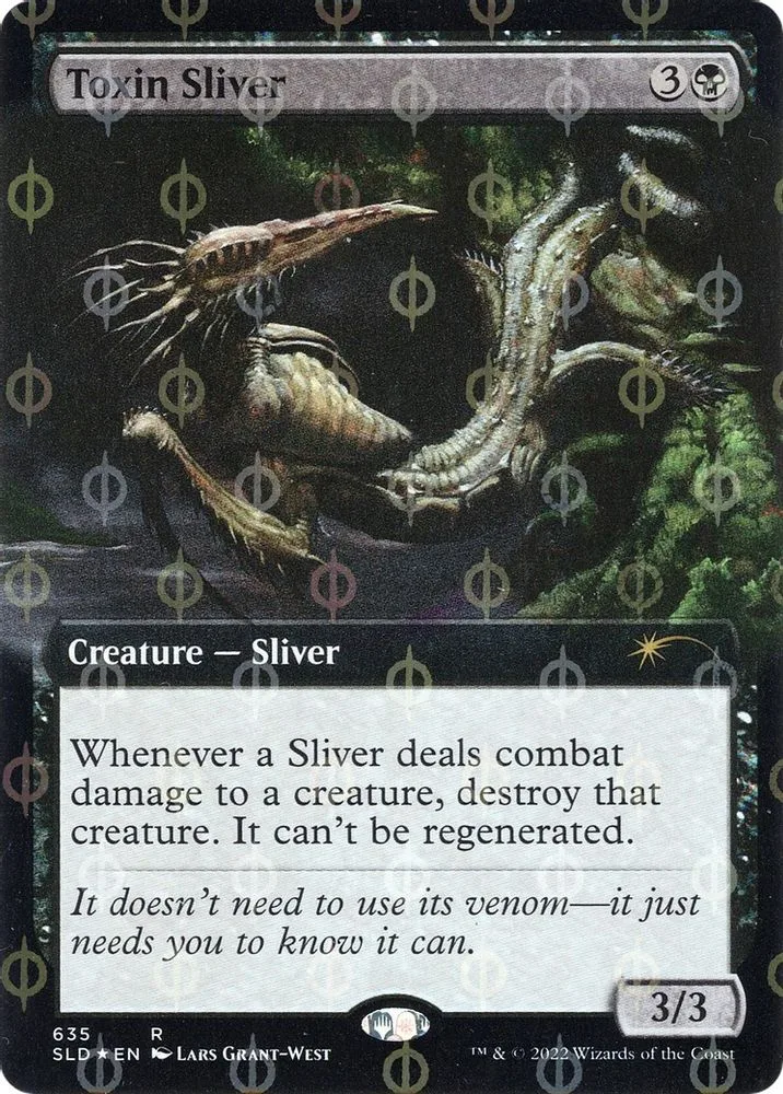 Toxin Sliver (Extended Art · Step-and-Compleat Foil)