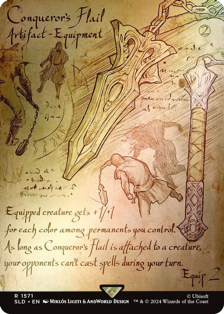 Conqueror's Flail (Rainbow Foil)