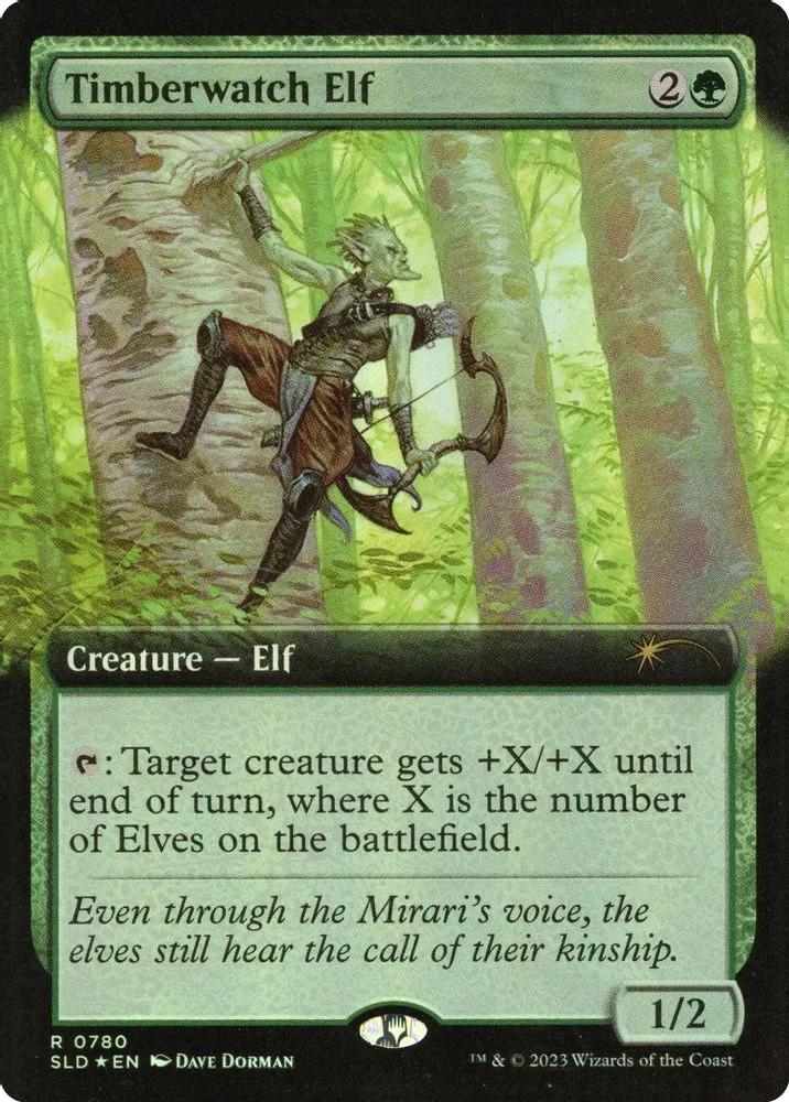 Timberwatch Elf (Extended Art)