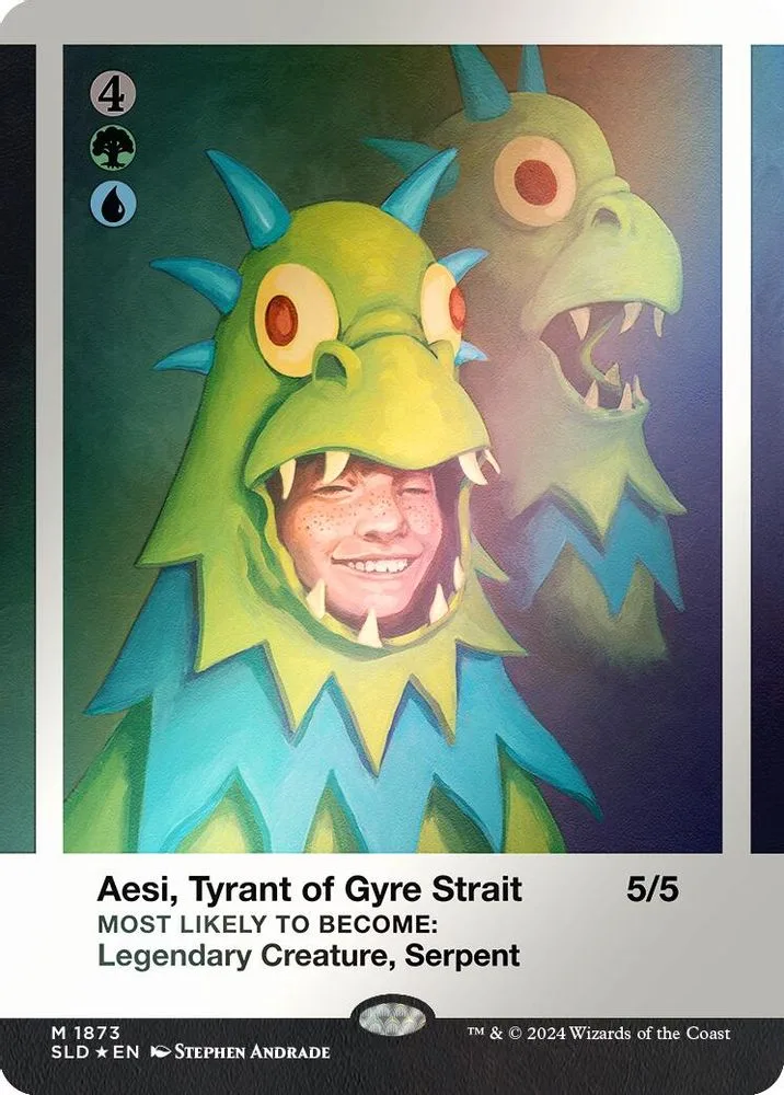 Aesi, Tyrant of Gyre Strait (Rainbow Foil)