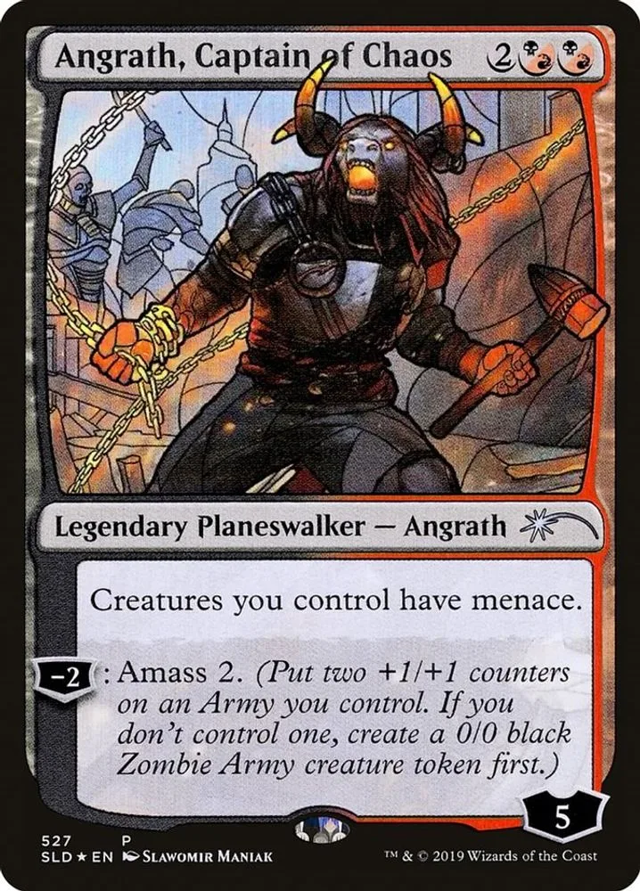 Angrath, Captain of Chaos (Stained Glass)