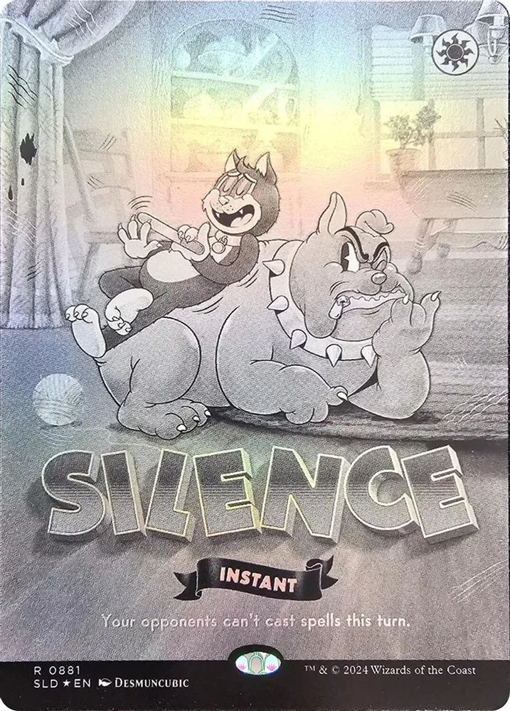 Silence (Black & White Foil)