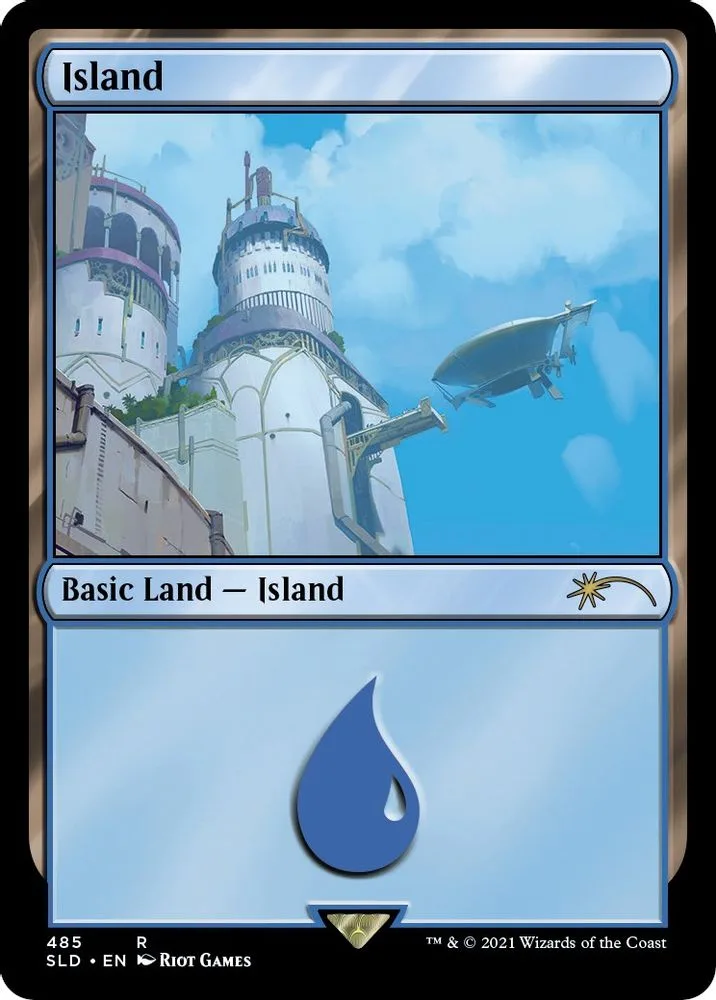 Island (Secret Lair x Arcane: Lands)