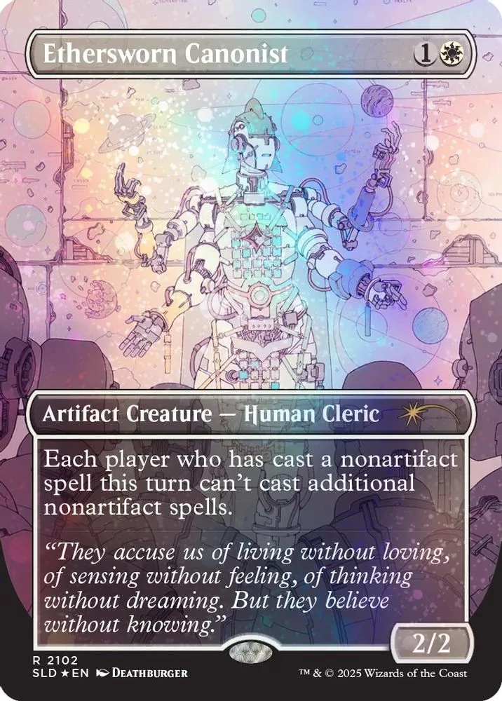 Ethersworn Canonist (Galaxy Foil)