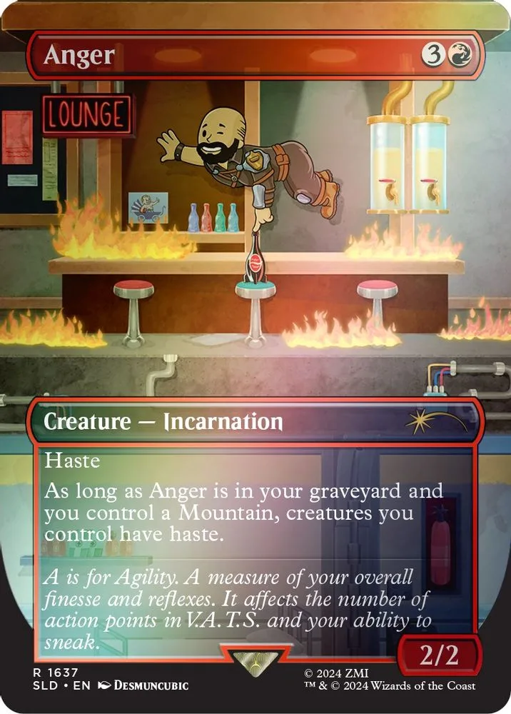 Anger (Rainbow Foil)