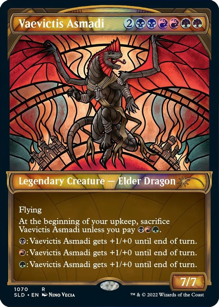 Vaevictis Asmadi (Stained Glass) (Textured Foil)