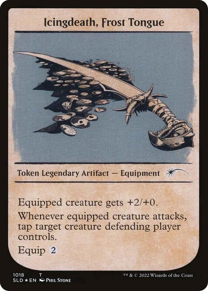 Icingdeath, Frost Tongue Token (Showcase)