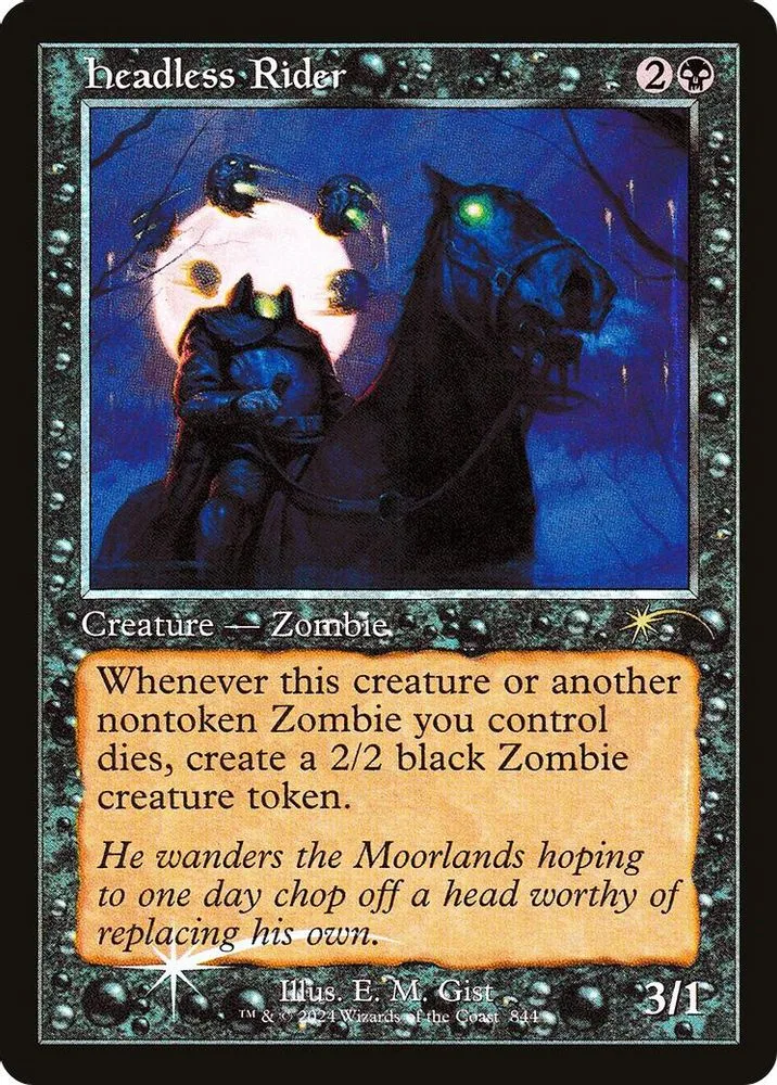 Headless Rider (Retro Frame)