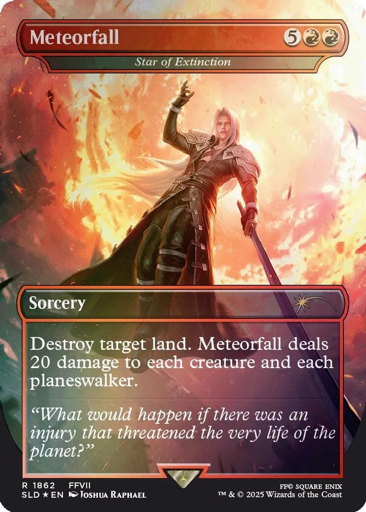 Meteorfall - Star of Extinction (Rainbow Foil)