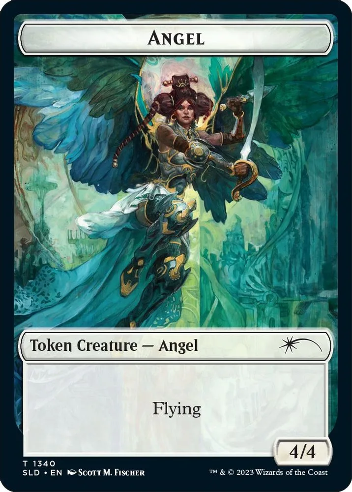 Angel (SLD) // Soldier (GRN) Double-sided Token (Angel (SLD) // Soldier (GRN) Double-sided Token)