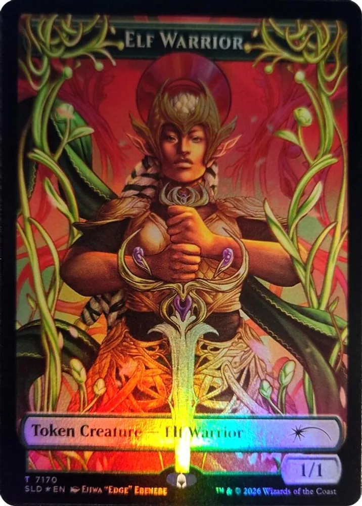Elf Warrior Token
