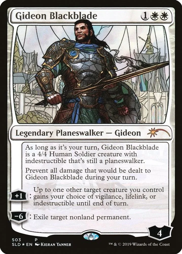 Gideon Blackblade (Stained Glass)
