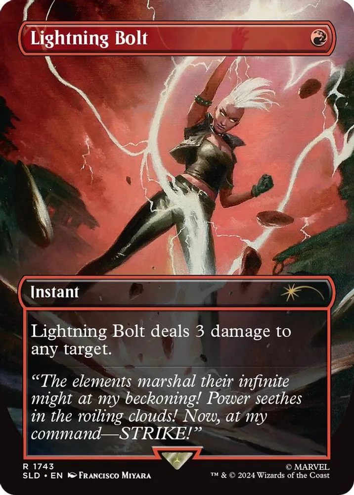 Lightning Bolt (Rainbow Foil)