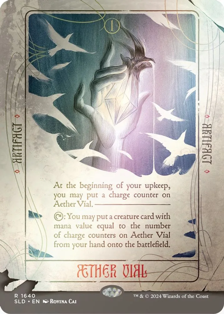 Aether Vial (Rainbow Foil)
