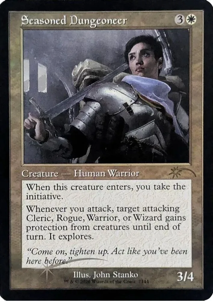 Seasoned Dungeoneer (Retro Frame)