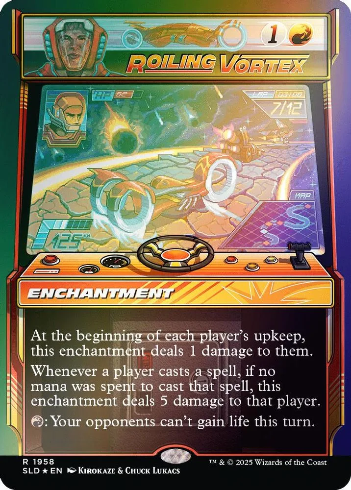 Roiling Vortex (Rainbow Foil)