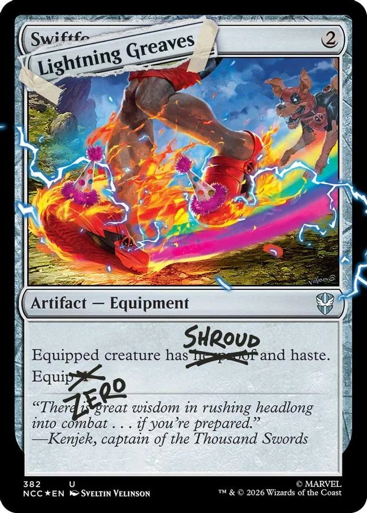 Lightning Greaves (Pool Party Foil)