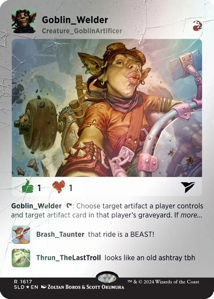 Goblin Welder (Rainbow Foil)