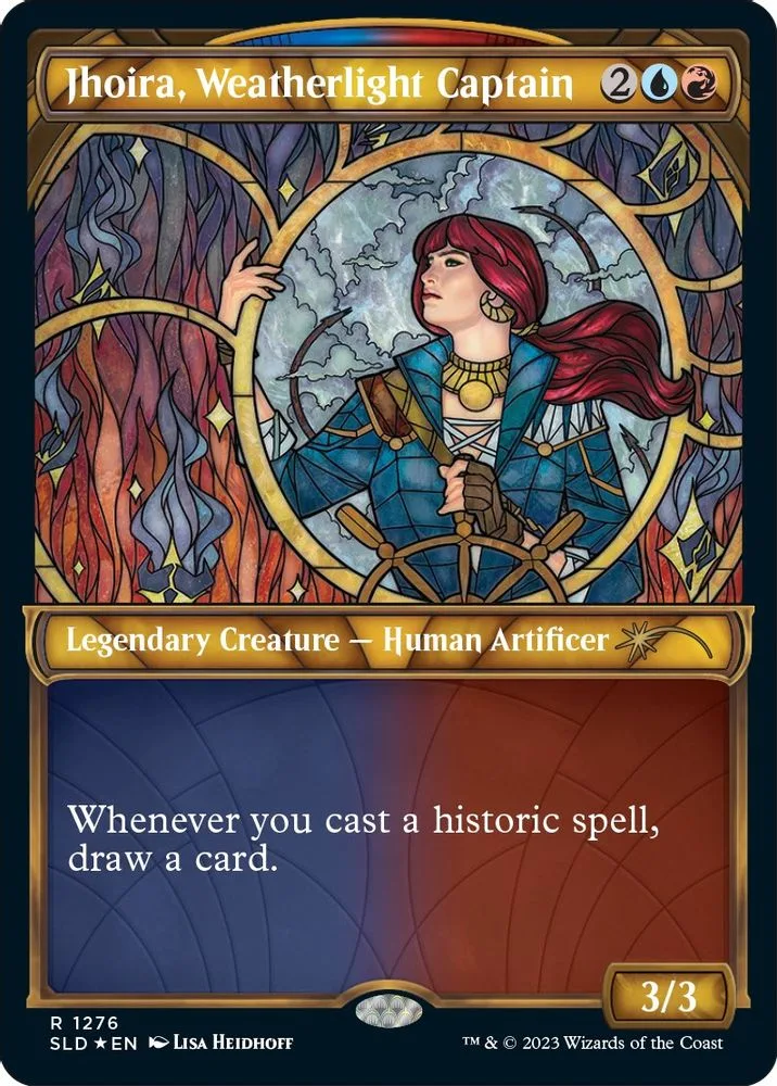 Jhoira, Weatherlight Captain (Halo Foil)
