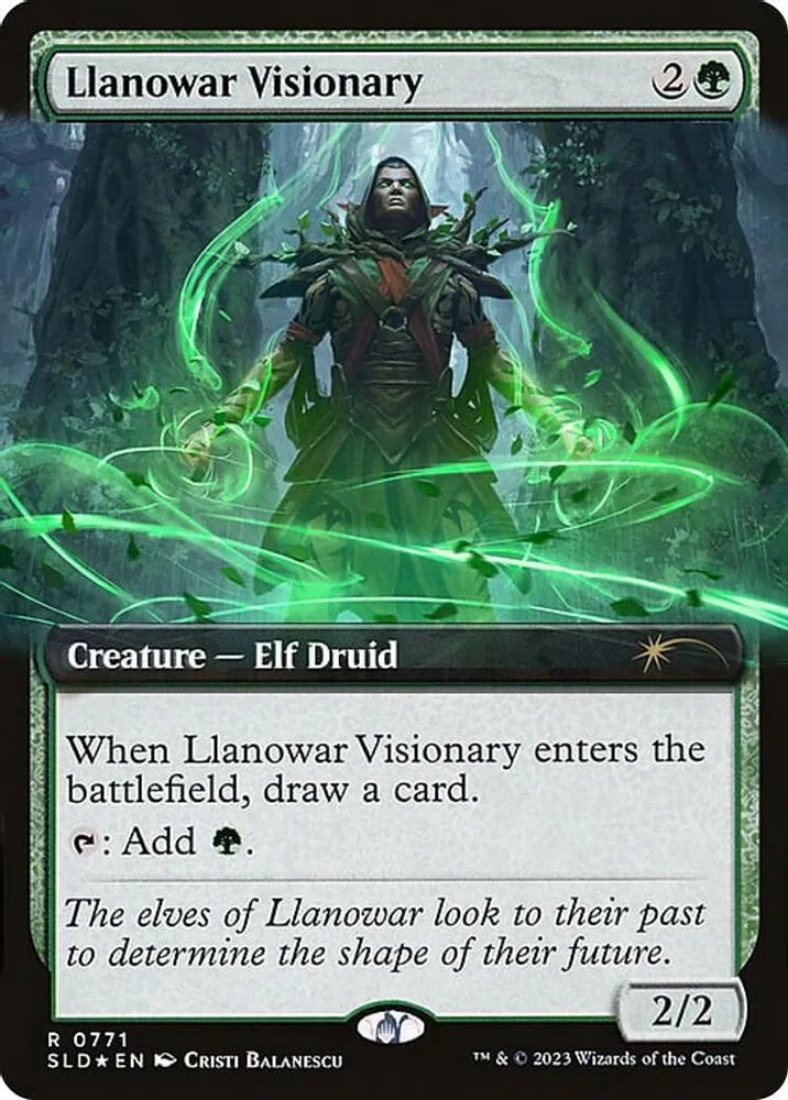 Llanowar Visionary (Extended Art)