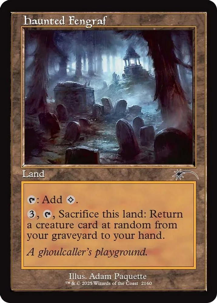 Haunted Fengraf (Retro Frame)