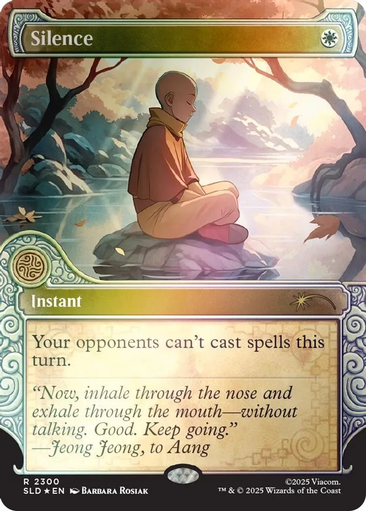 Silence (Rainbow Foil)