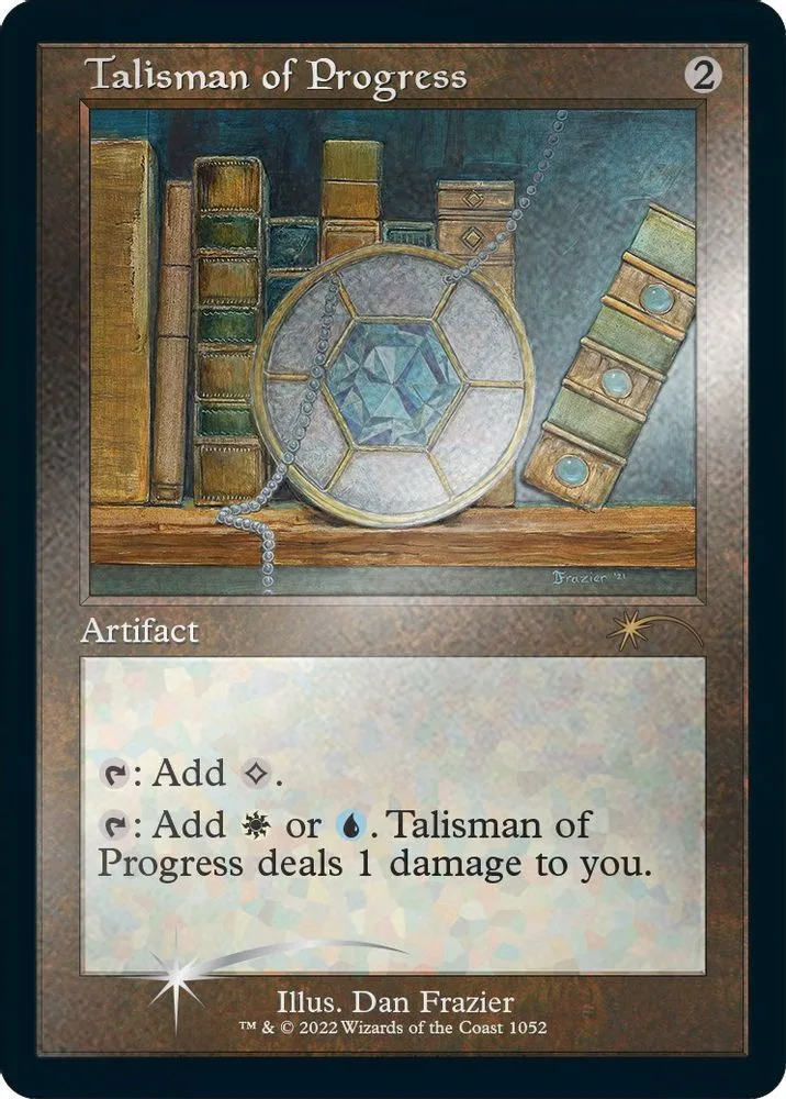 Talisman of Progress (Retro Frame · Foil Etched)