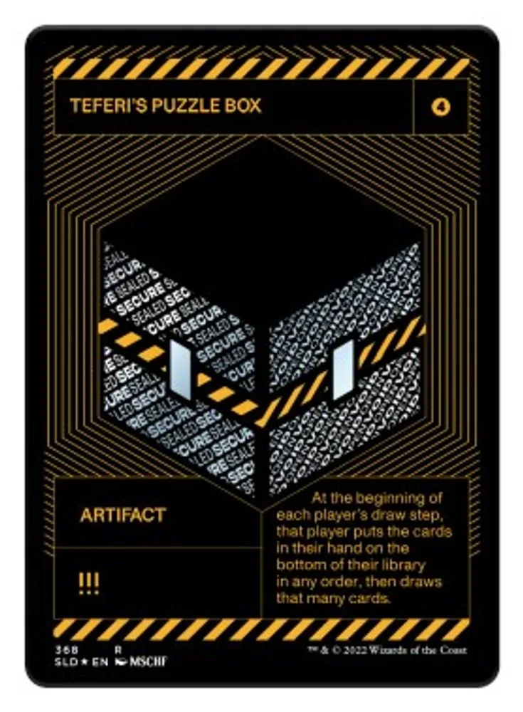 Teferi's Puzzle Box (Silver Laminate)