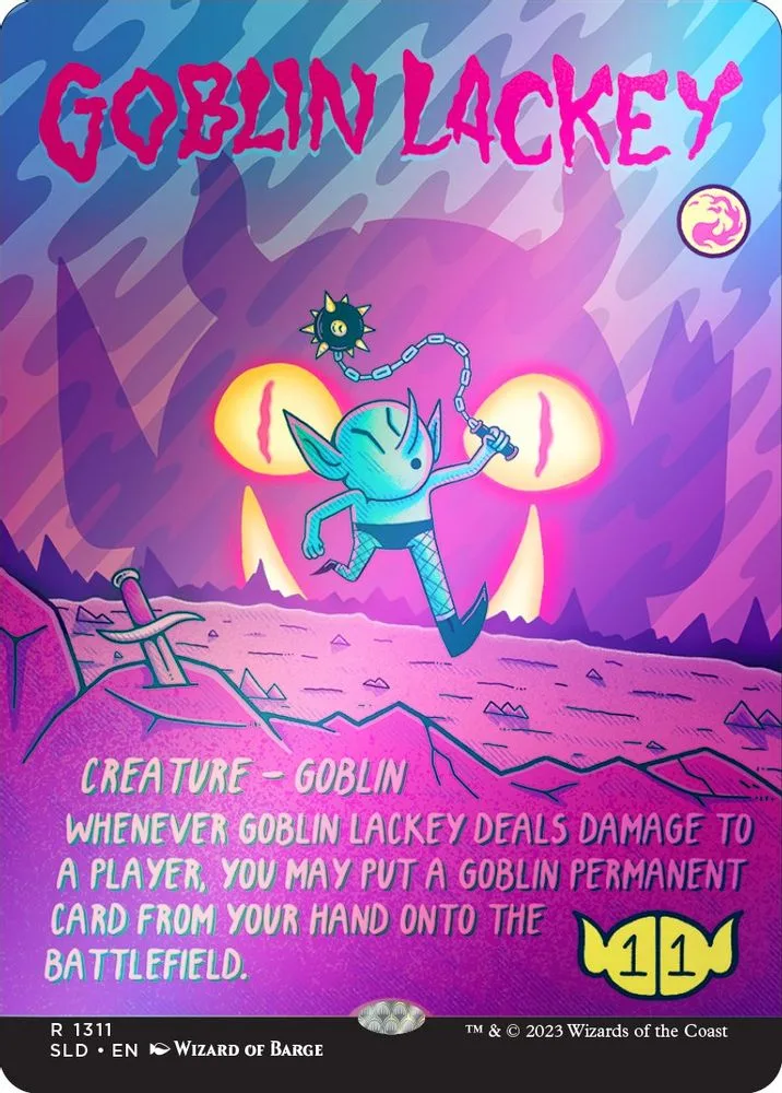 Goblin Lackey (Rainbow Foil)
