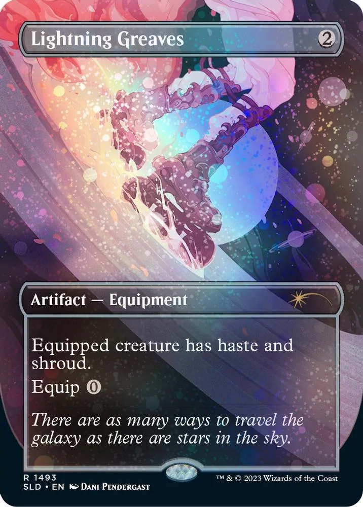 Lightning Greaves (Galaxy Foil)