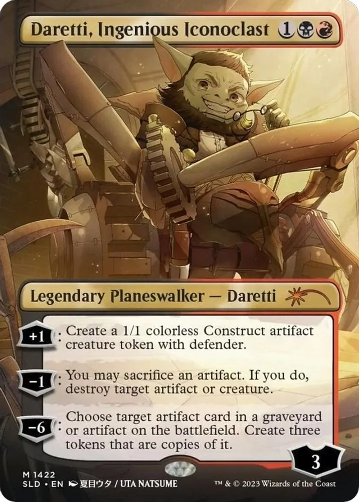 Daretti, Ingenious Iconoclast (Rainbow Foil)