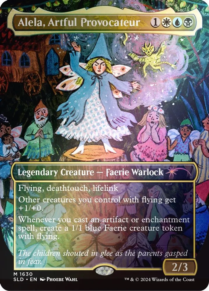Alela, Artful Provocateur (Rainbow Foil)