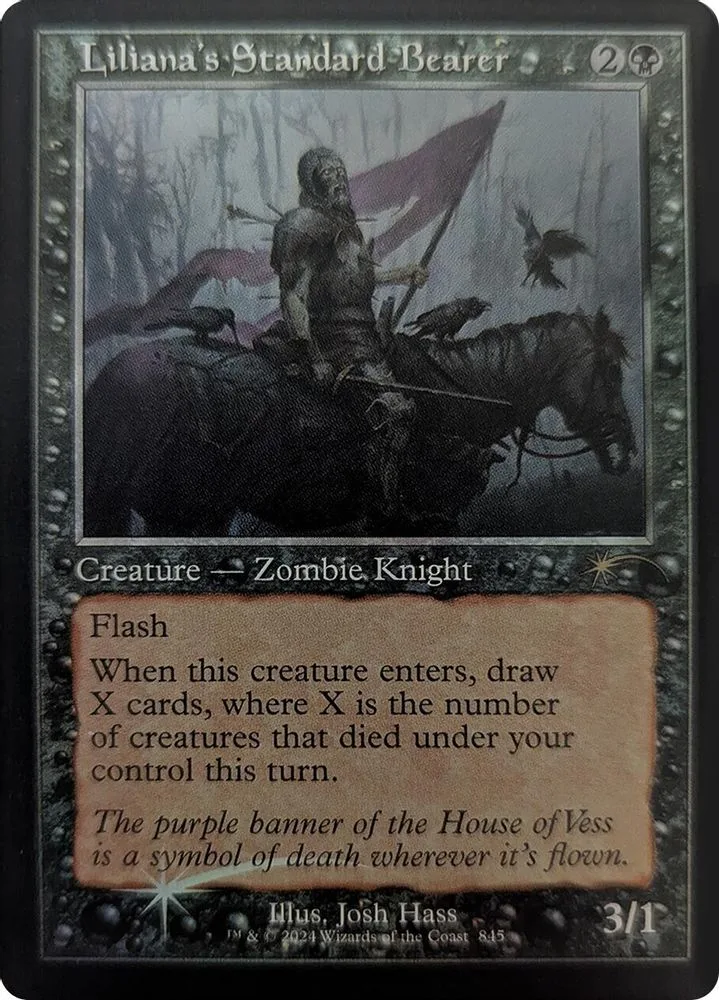 Liliana's Standard Bearer (Retro Frame)