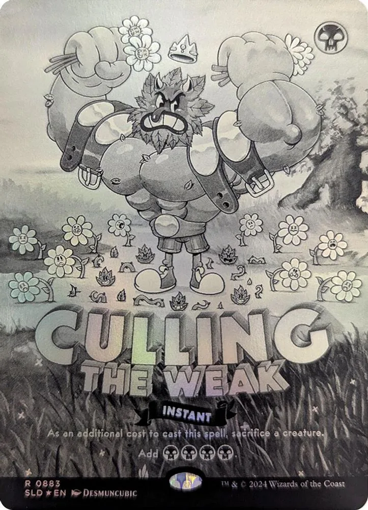 Culling the Weak (Black & White Foil)