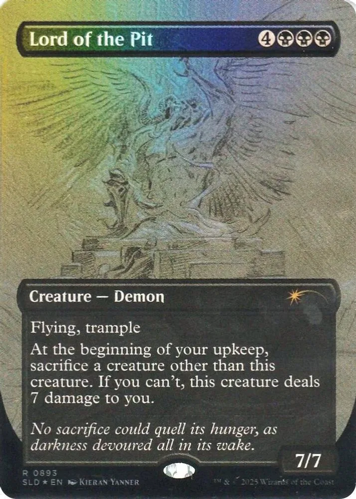 Lord of the Pit (Sketch Showcase · Rainbow Foil)