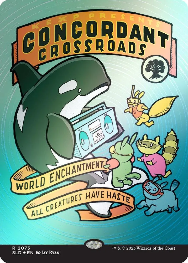 Concordant Crossroads (Rainbow Foil)
